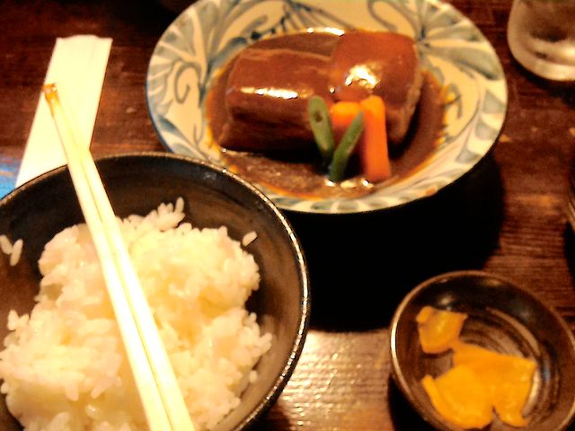 ラフテーの昼定食_ゆうなんぎい