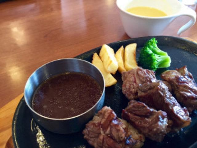 ステーキが美味しかったです!_ビッグボーイ神戸平野店
