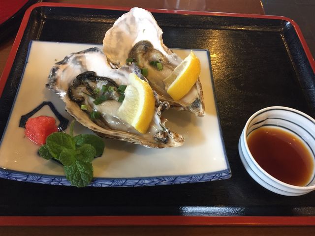 寿都の牡蠣、旨味が深く広がりました。_大○ 大谷会館