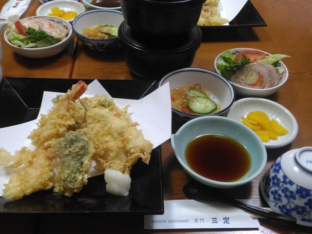 定食_浅草 雷門 三定