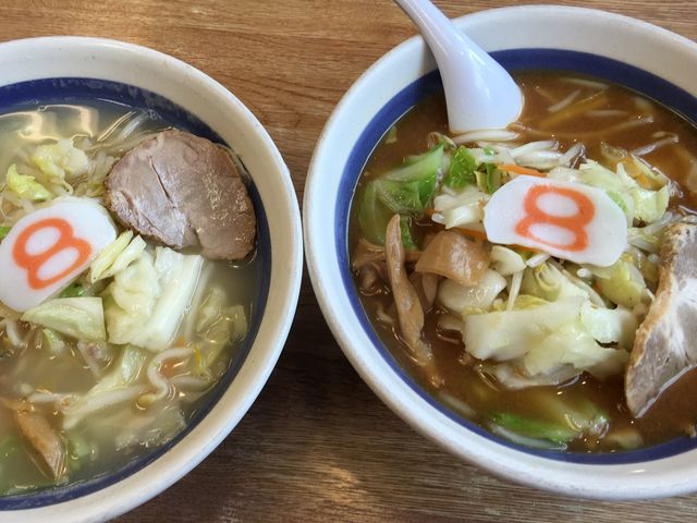塩と味噌_8番らーめん 若杉店
