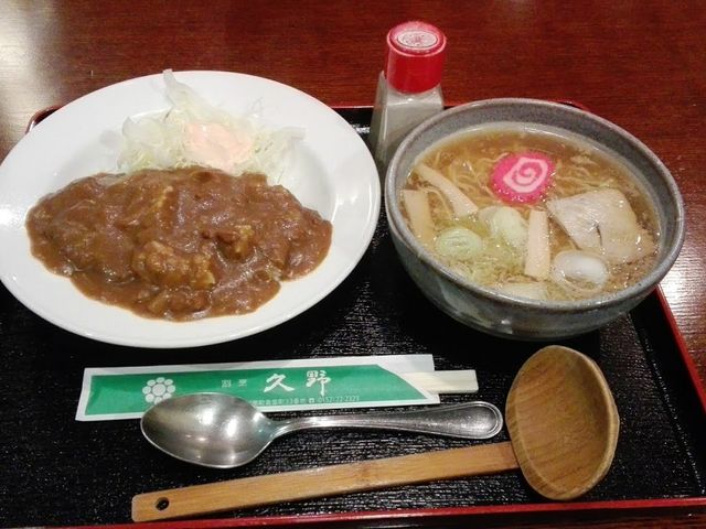 セットもの。
カレーも美味しかった!!!_メンズ・クラブ(麺通舘)レストラン