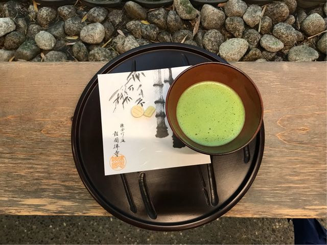 【休耕庵】抹茶と干菓子で500円_休耕庵