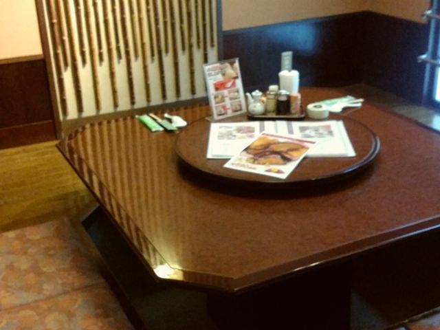 お座敷の席_中国料理 四季亭 尾張旭店