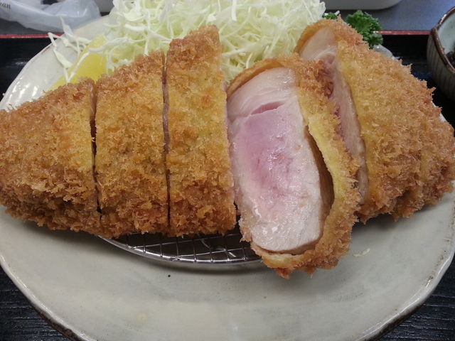 上ロース定食1600円_とんかつ川久