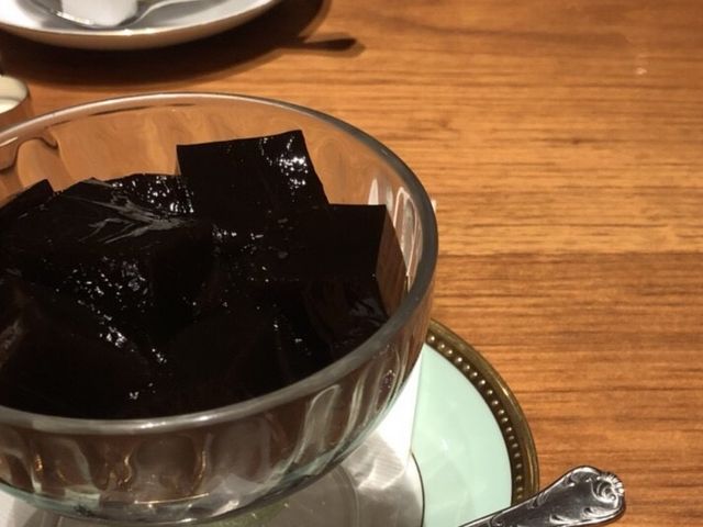 コーヒーゼリーも美味しい_丸福珈琲店 大丸心斎橋店