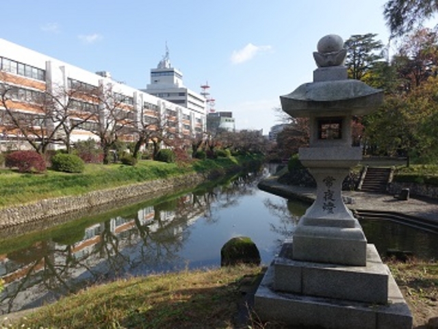 歴史を感じる光景です_常夜燈