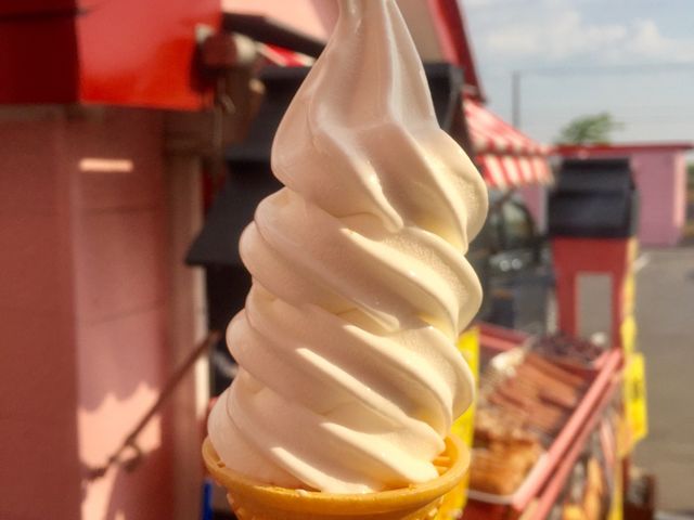 ソフトクリーム_あいすの家とエトセトラ 長沼本店