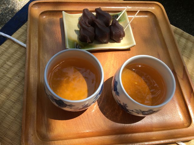 あんころを食べました♪_兼六亭