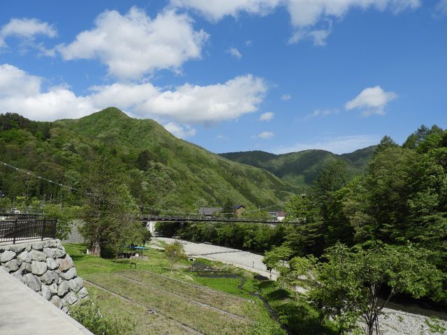 湯西川水の郷 大吊橋
