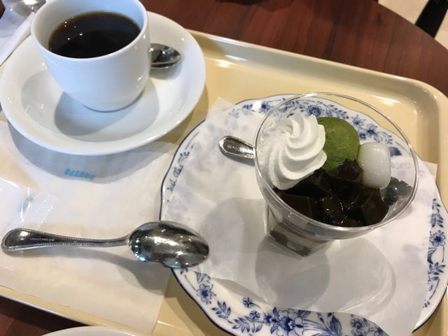 ほうじ茶パフェ_ドトールコーヒーショップ JR札幌西口店