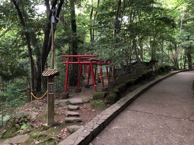 神社の入口_狸福神社