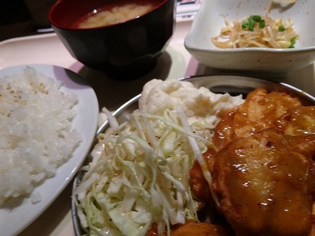 唐揚げ定食_天下鳥ます・池袋東口店