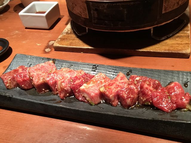 ボリュームあるお肉_馬喰一代 長良本店