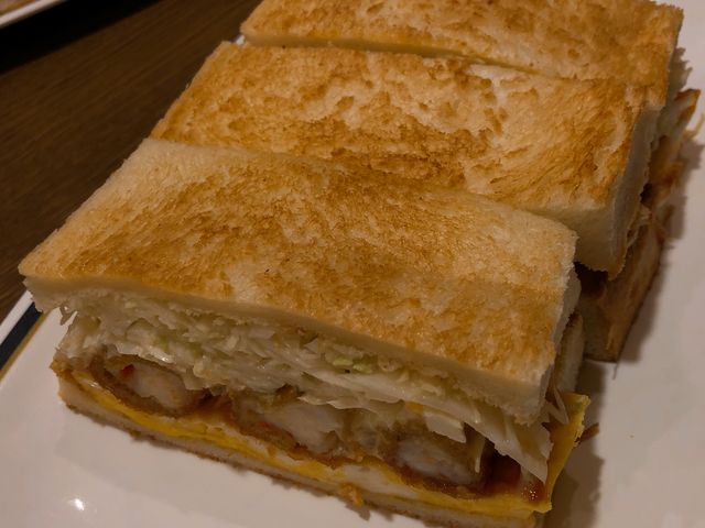 エビフライサンド_コンパル 栄西店