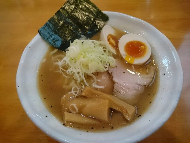 味玉らぁ麺(塩)_麺道 GENTEN