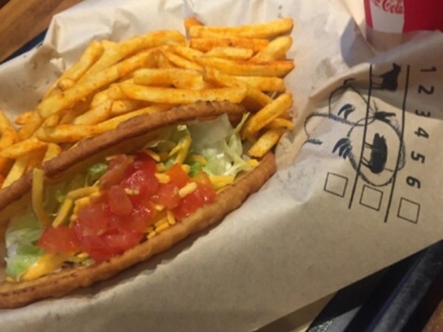 タコスのセットです。_タコベル 日テレプラザ店 (TACO BELL)