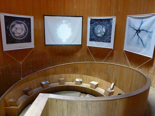 兵庫県・六甲山・自然体感展望台 六甲枝垂れ・地下_自然体感展望台 六甲枝垂れ