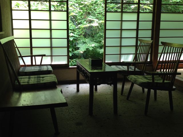 待合場所のようなところ_姥子温泉