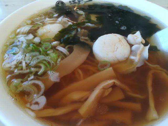 ほたてラーメン_食堂たっぴ