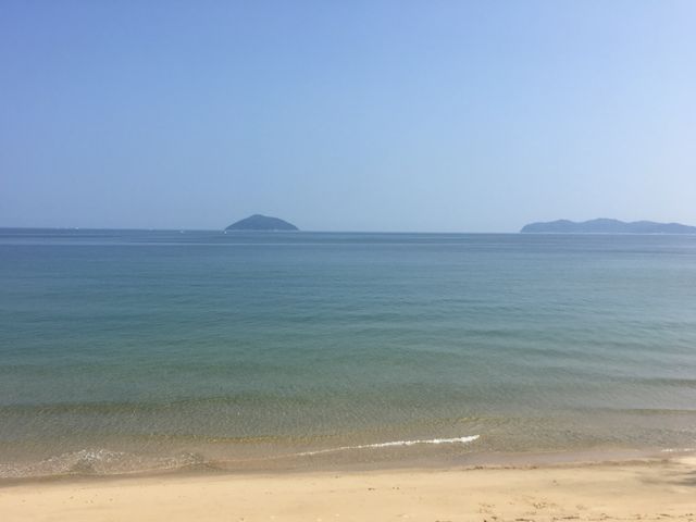 姉子の浜。鳴き砂でも有名です。_パワースポット 二丈コース