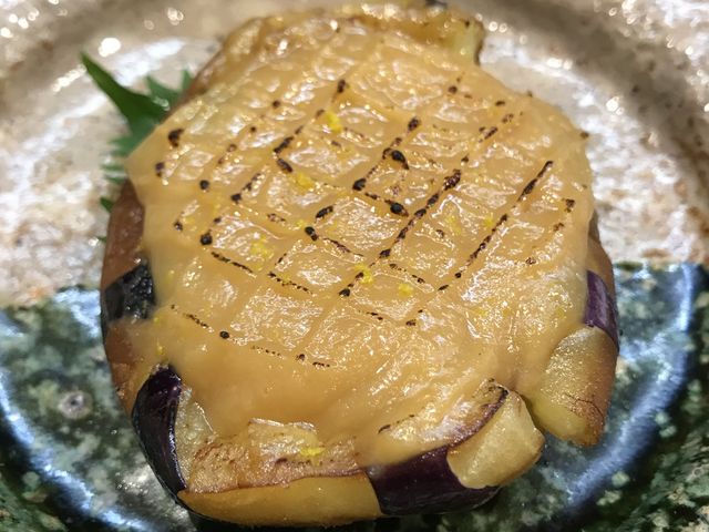 なすの白味噌田楽_石勢