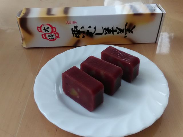 大須ういろ「栗蒸し羊羹」_大須ういろ 大須南店