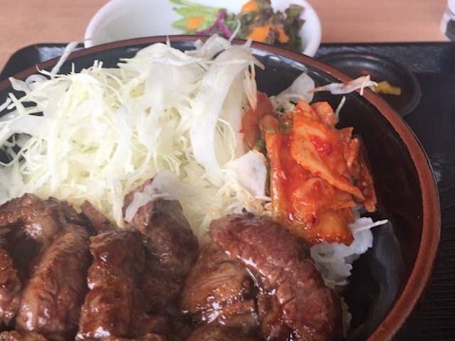 ハラミ丼です。_美味しいお肉の店 やまの