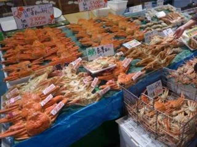 海鮮が豊富です!_舞鶴港とれとれセンター