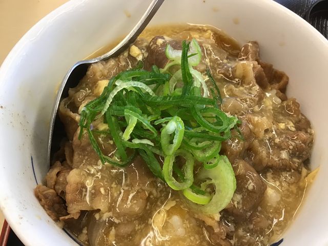 たまごとじ 牛丼_松屋 仙台八乙女店