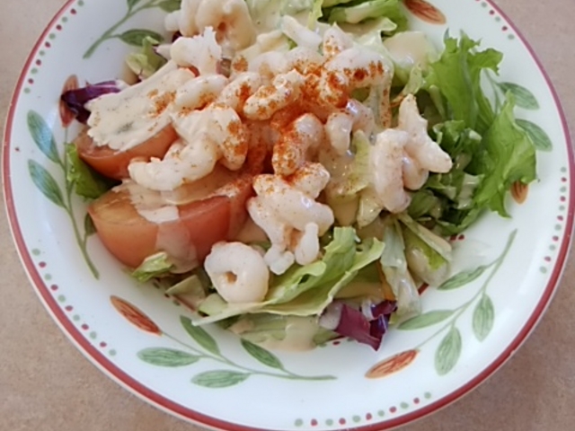 小エビのサラダ_サイゼリヤ清水インター店