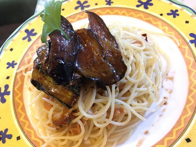 茄子のアーリオオーリオ_ルイジアナママ