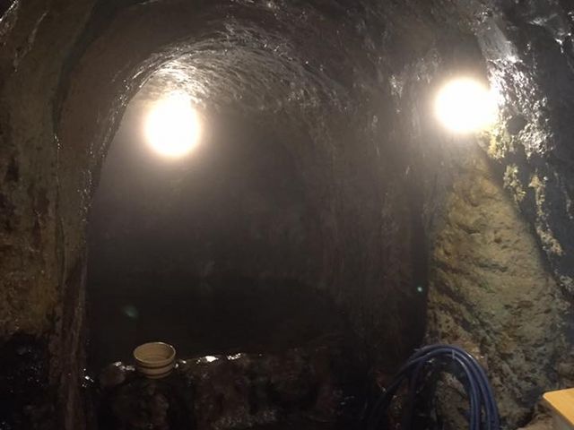 名物洞窟風呂_山の宿 新明館