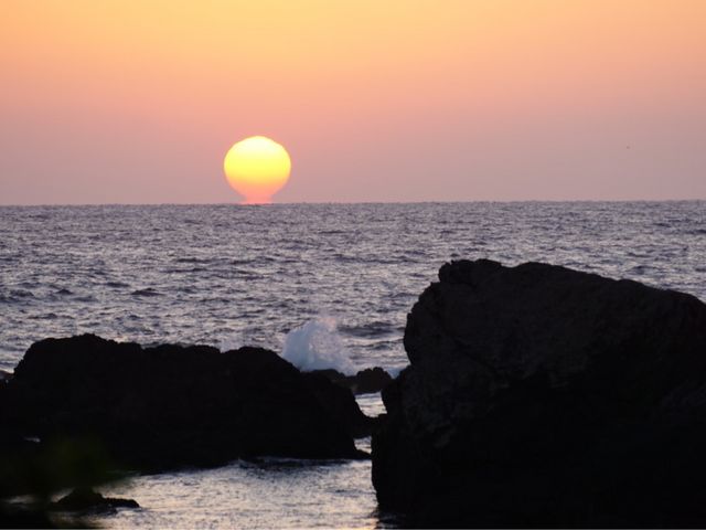 だるま朝日_室戸岬