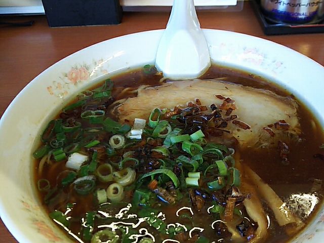 焦がし醤油ラーメン_さつき家