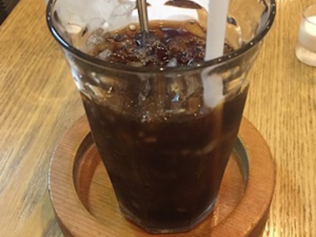 アイスコーヒーです。_ばーんせっと