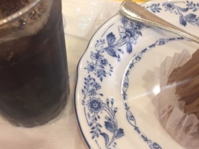 ケーキセットです。_ドトールコーヒーショップ神保町三丁目店