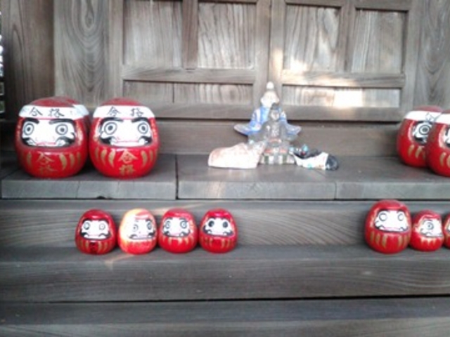 可愛いだるまさん♪♪_阿智神社