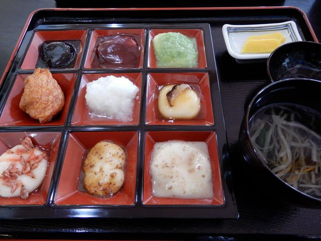 大根おろしは味のアクセント?_道の駅 厳美渓