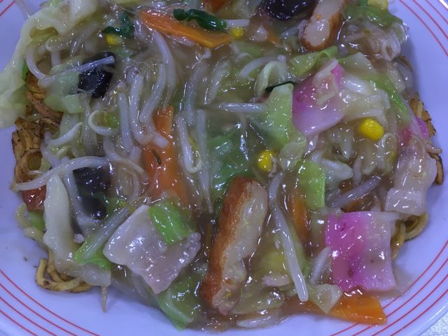 太麺皿うどん麺2倍_リンガーハット イオン大宮店(Ringer Hut)
