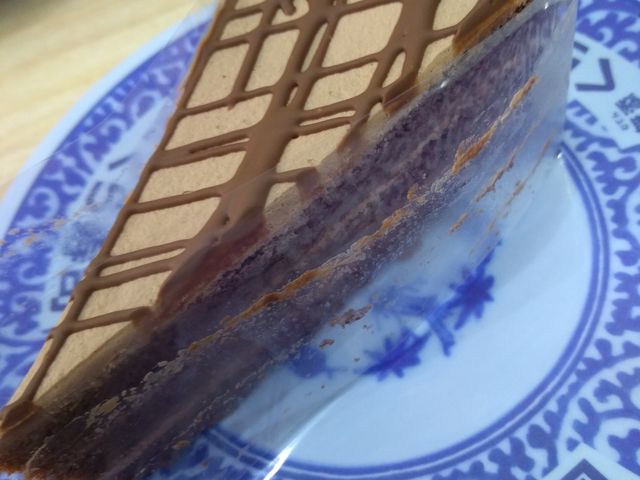軽めのケーキなのでペロっと食べられます。_無添 くら寿司 千葉中央店