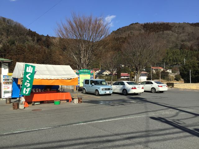 駐車場から。_道の駅おのこ