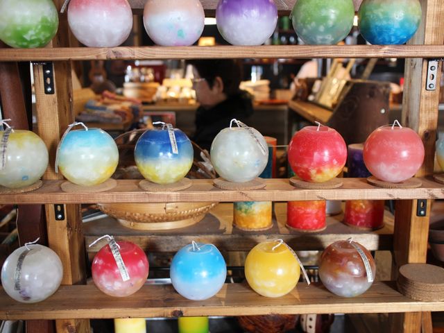 店内(キャンドル)_りむカフェ