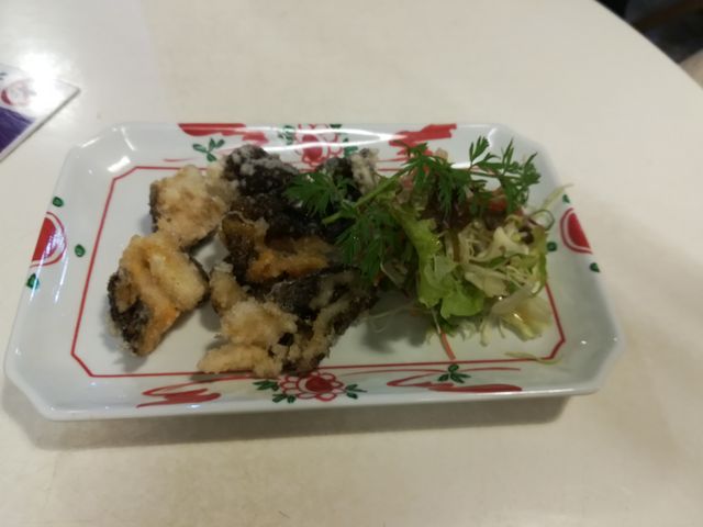 ウツボの唐揚げ。機会があれば次はタタキにもチャレンジしたい。_土佐凧