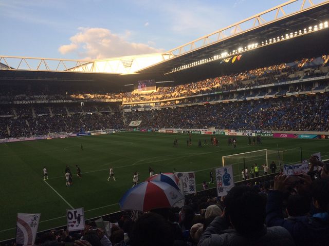 試合の方はマリノスの勝利でした!_Panasonic Stadium Suita(パナソニック スタジアム 吹田)