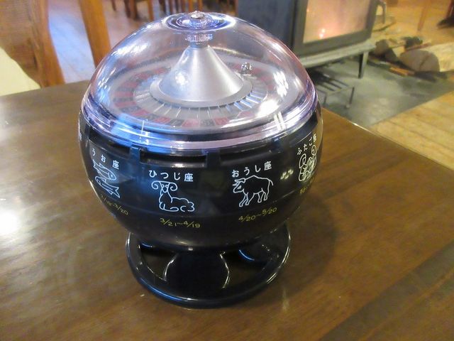懐かしいルーレット占い_ストローハット