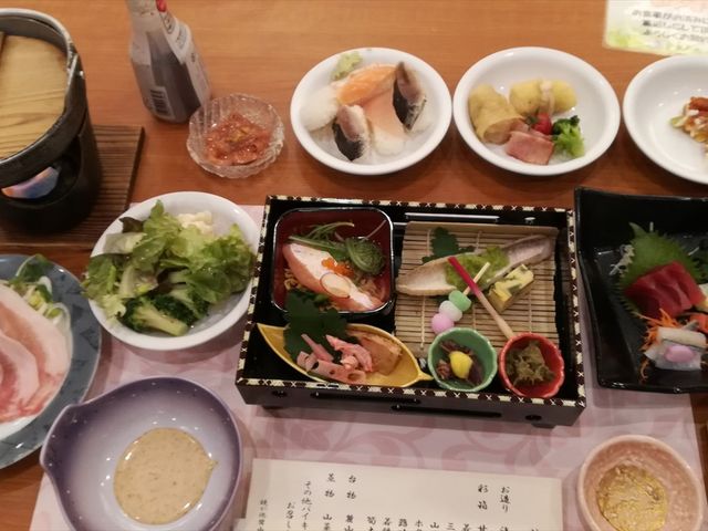夕食_鏡が池 碧山亭