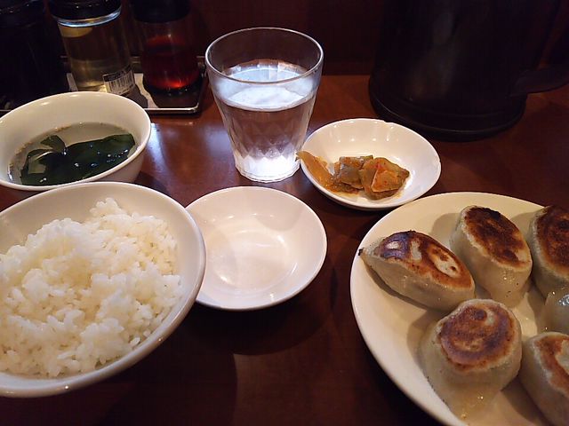 餃子セット_でっかい餃子 曽さんの店 代々木店
