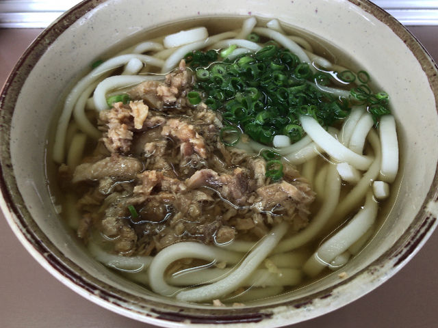 かしわうどん_中央軒