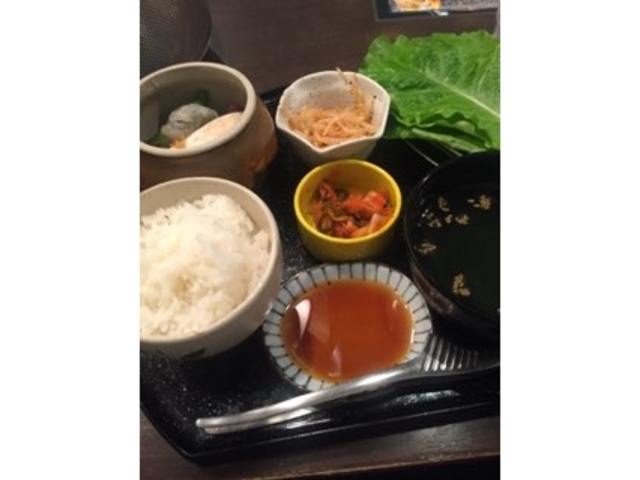 焼肉ランチです。_正泰苑 新橋店